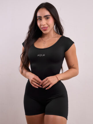 Enterizo 1145 Corto Negro