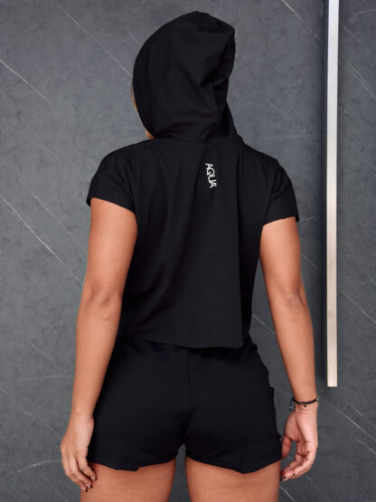 Blusa Capucha Negra - Imagen 4