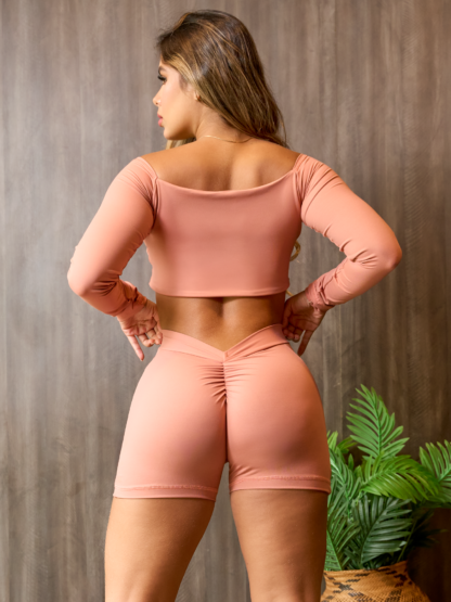 Short Recogido Durazno - Imagen 3