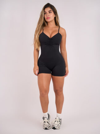 Enterizo 020 Corto Color Negro